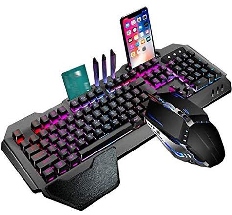ARCH Clavier Gamer Clavier Ajustez Le Support, Gaming Mouse & Gaming Casque For Ordinateur