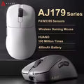 AJAZZ AJ179 PRO PAW3395 souris de jeu sans fil avec Base de chargement rvb 26000DPI souris ergonomique légère pour ordinateur portable Gamer
