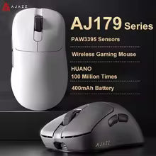 AJAZZ AJ179 PRO PAW3395 souris de jeu sans fil avec Base de chargement rvb 26000DPI souris ergonomique légère pour ordinateur portable Gamer